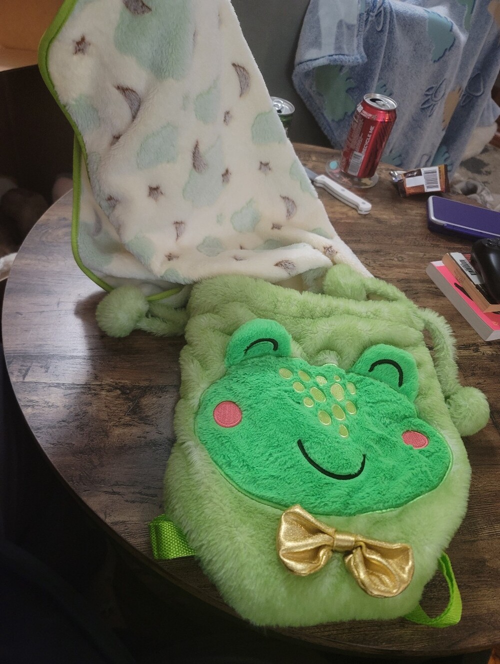 Baby Blanket In A Backpack